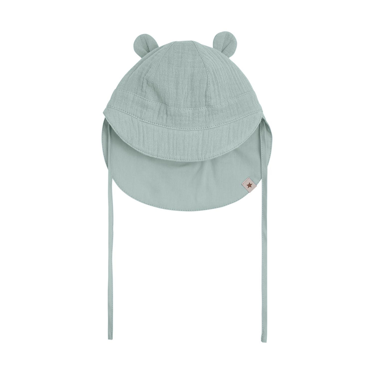 Solhatt Ears Muslin Gray Mist