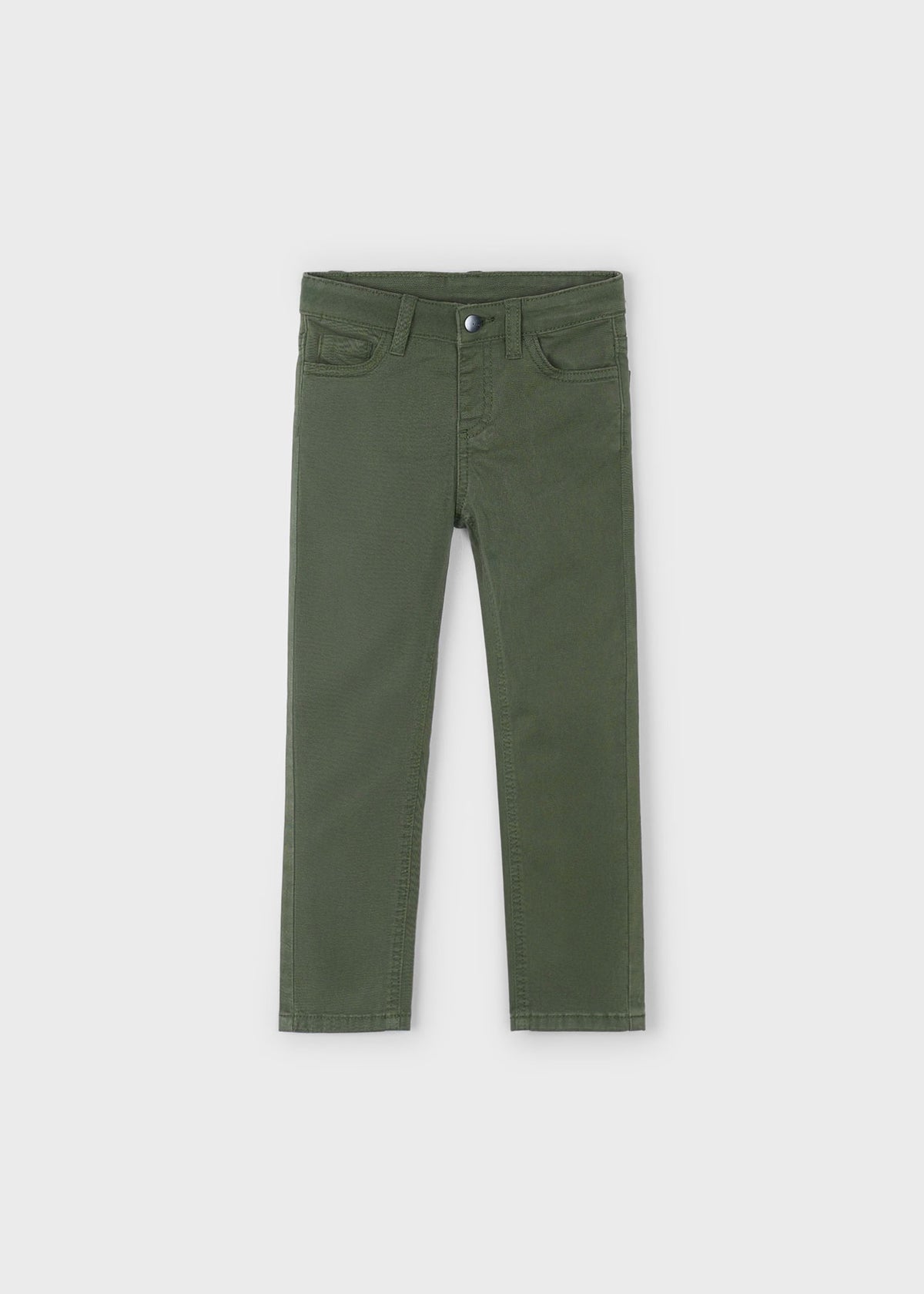 Bukse Basic Slim Fit Olive