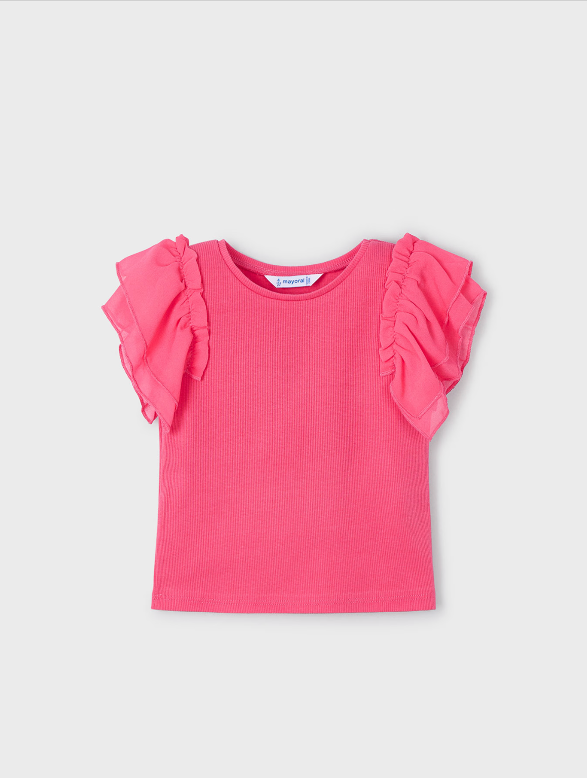 T-skjorte Chiffon Ruffled Penony