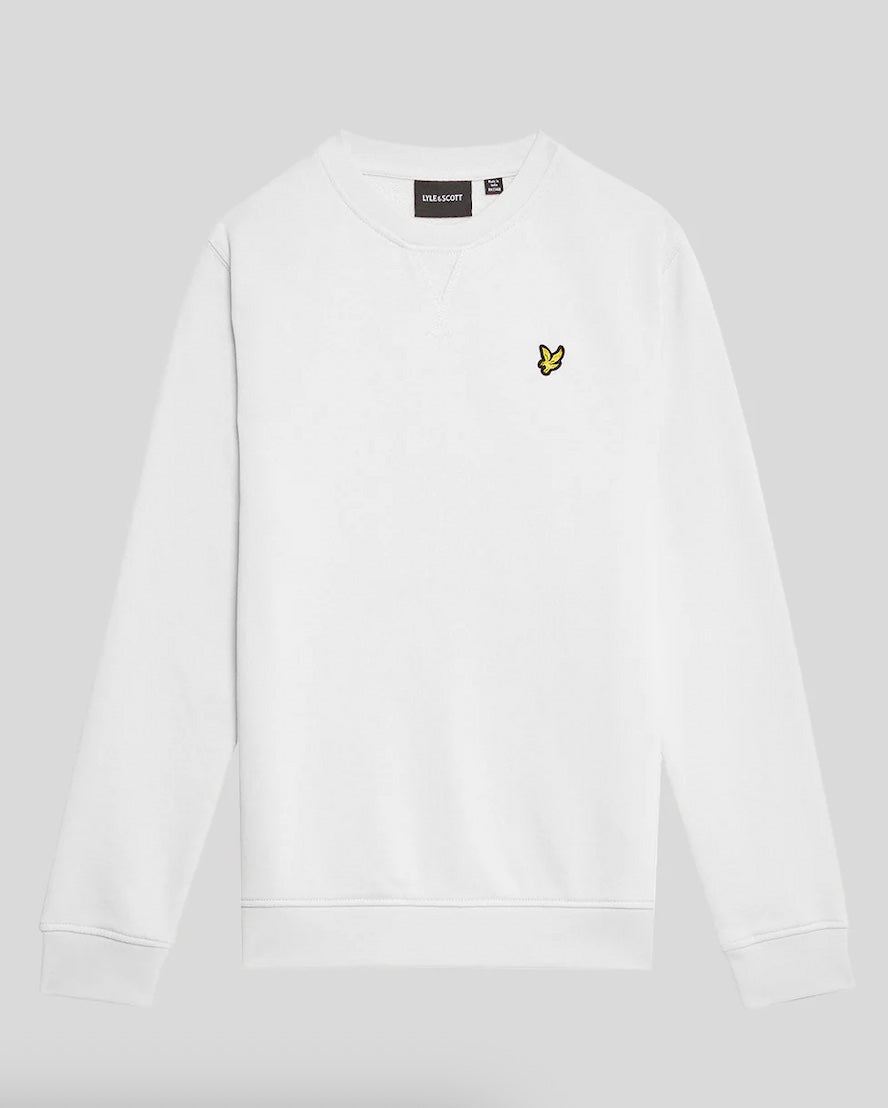 Genser Crew Neck White