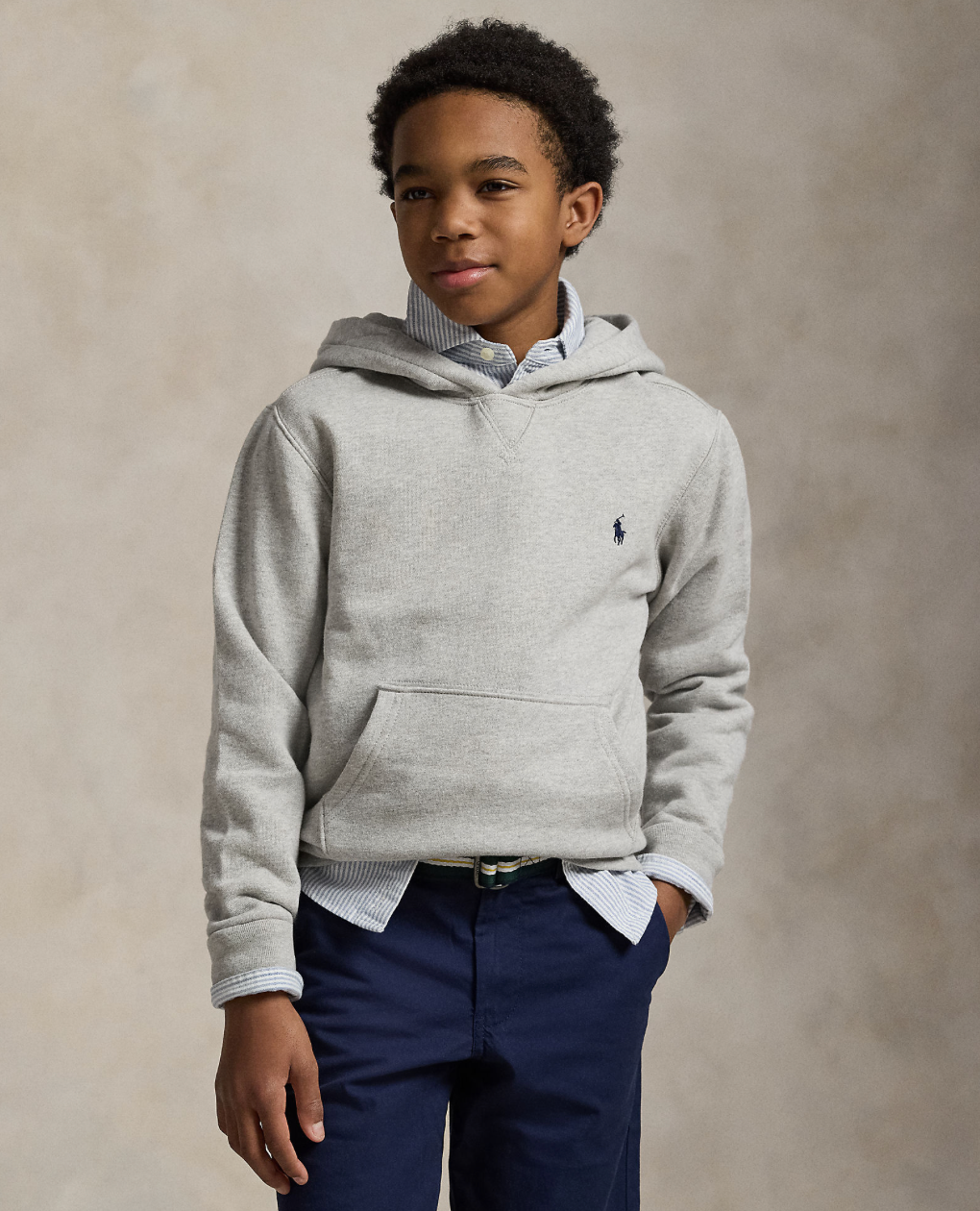 Hettegenser Fleece Andover Heather