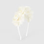 Hårbøyle Flower Offwhite