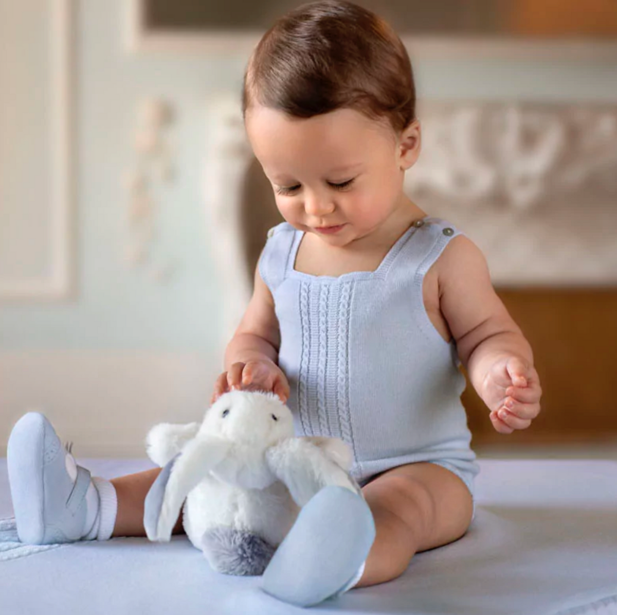 Romper Premium Babyblå