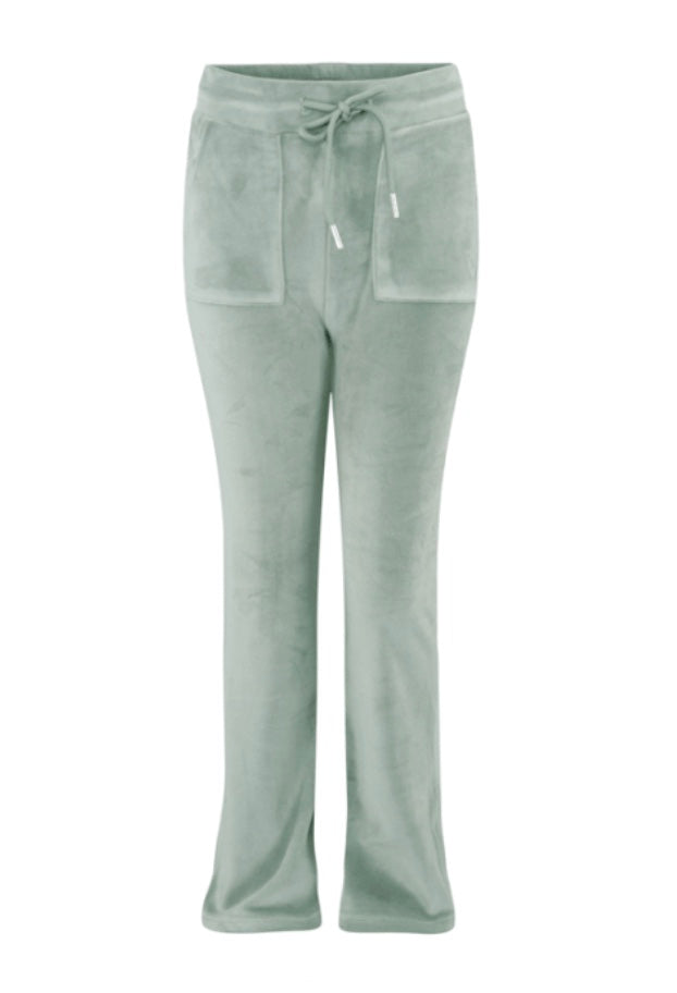 Bukse Hermine Velour Green