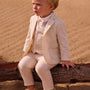 Dressbukse Lin Oat Mixed