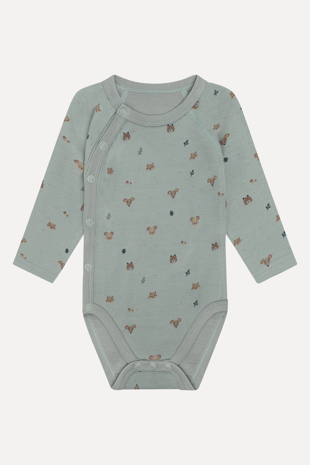 Body Baloo Wrap Forest Ull Slate Green