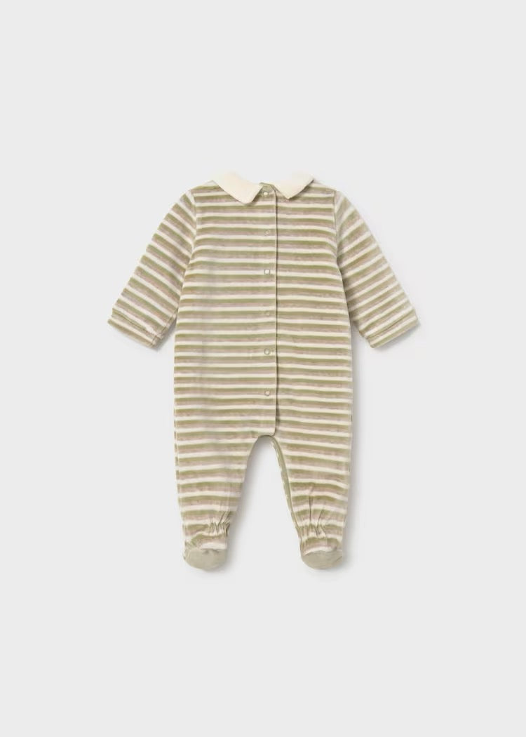 Sparkedress Velour Stripes Bayleaf