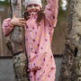 Helårsregndress Hagl Rosa Krystall