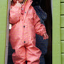 Babyregndress Dugg Stokkrose