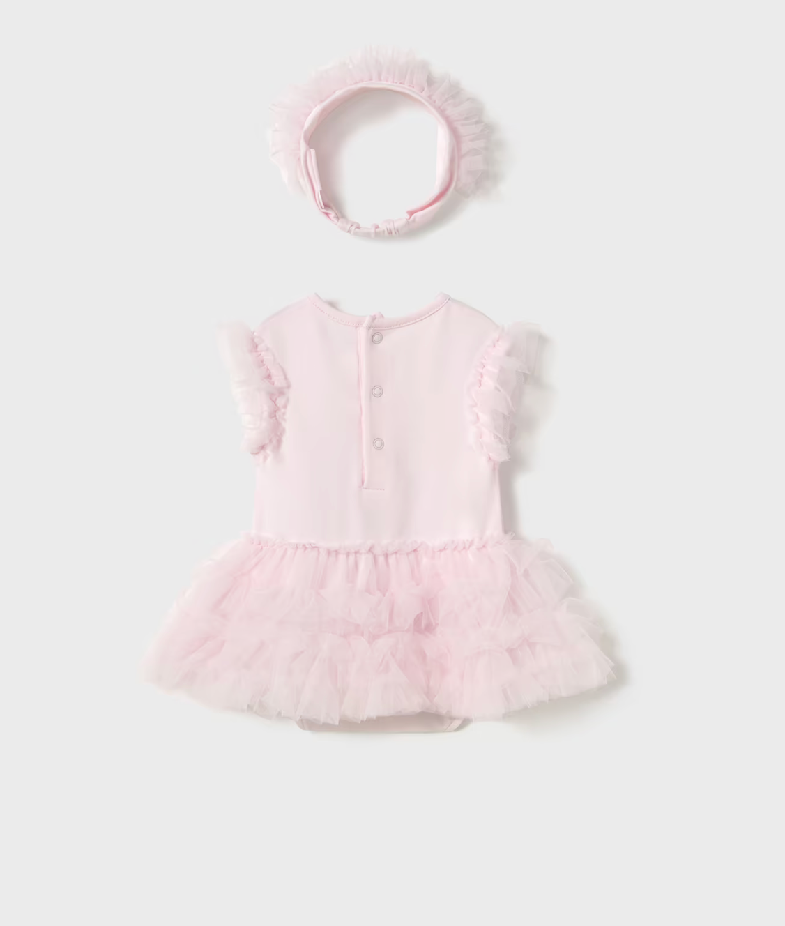 Body Tutu M/Hårbånd Flower