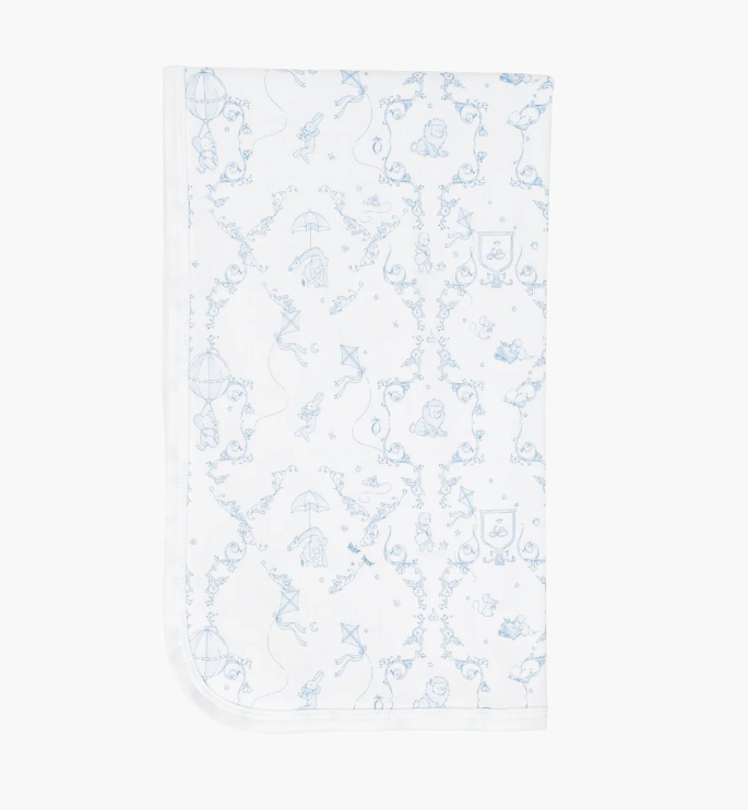 Pledd Wonderland Blanket Blue