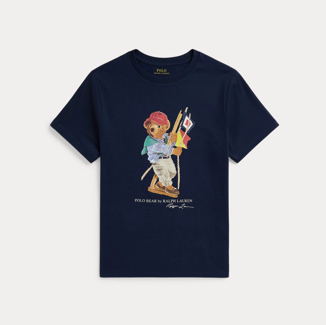 T-skjorte Polo Bear Newport Navy