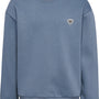 Genser Loose Bee Crewneck Flint Stone