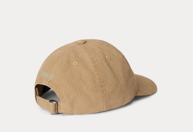 Caps Polo Bear Canvas Tan