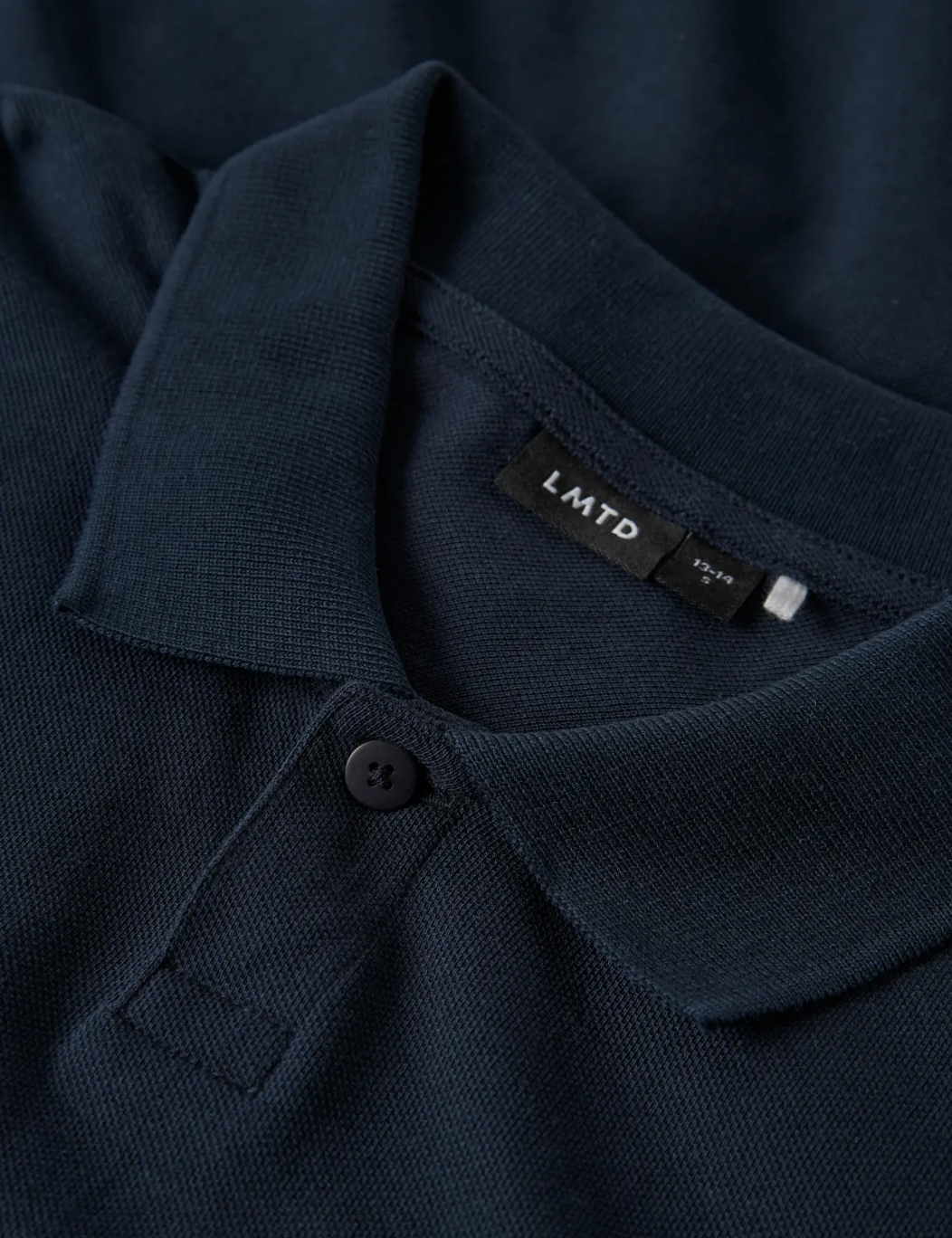 Genser Hannes LS Pique Polo Dark Sapphire