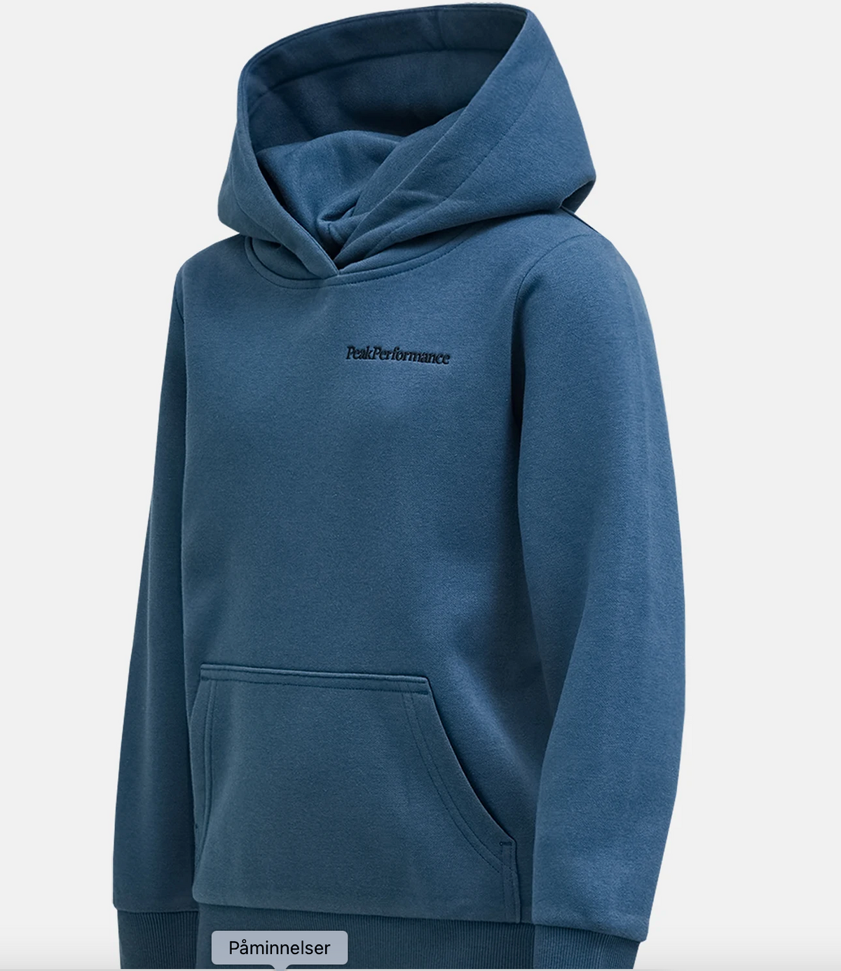 Hettegenser Small Logo Hood Mountain Lake