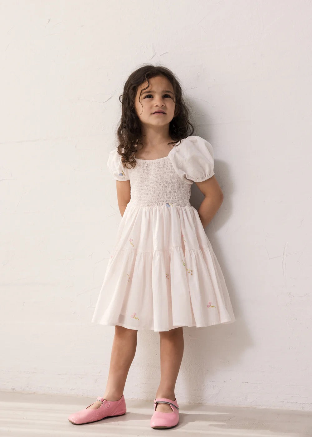 Kjole Dyman Summer Embroidery