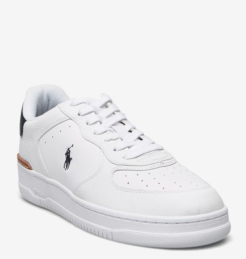 Sko Masters Court Leather White