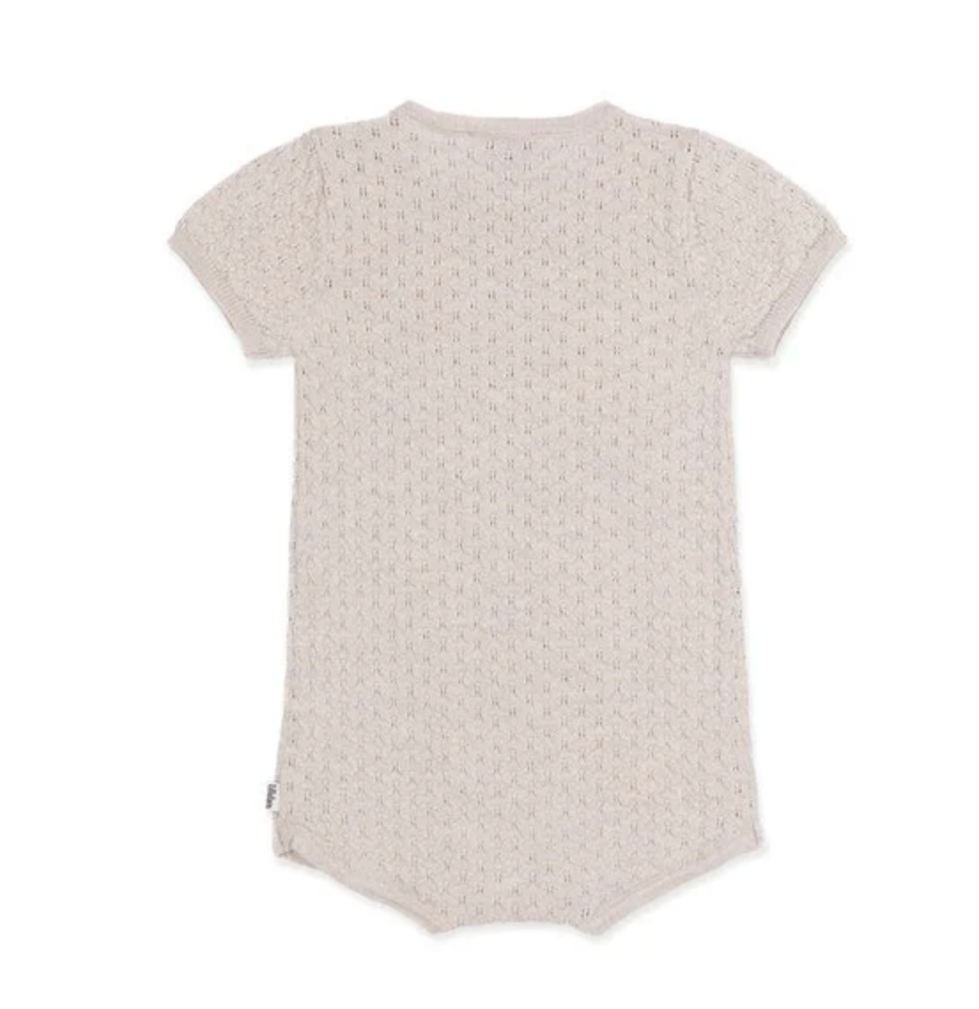 Romper Alex m/Kort Erm Lys Beige