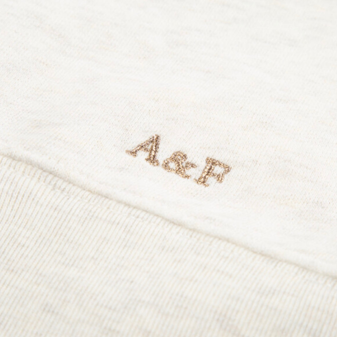 Genser Zip Oatmeal Heather