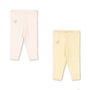 Bukse Perla 2pk Banana Crepe/Creole Pink