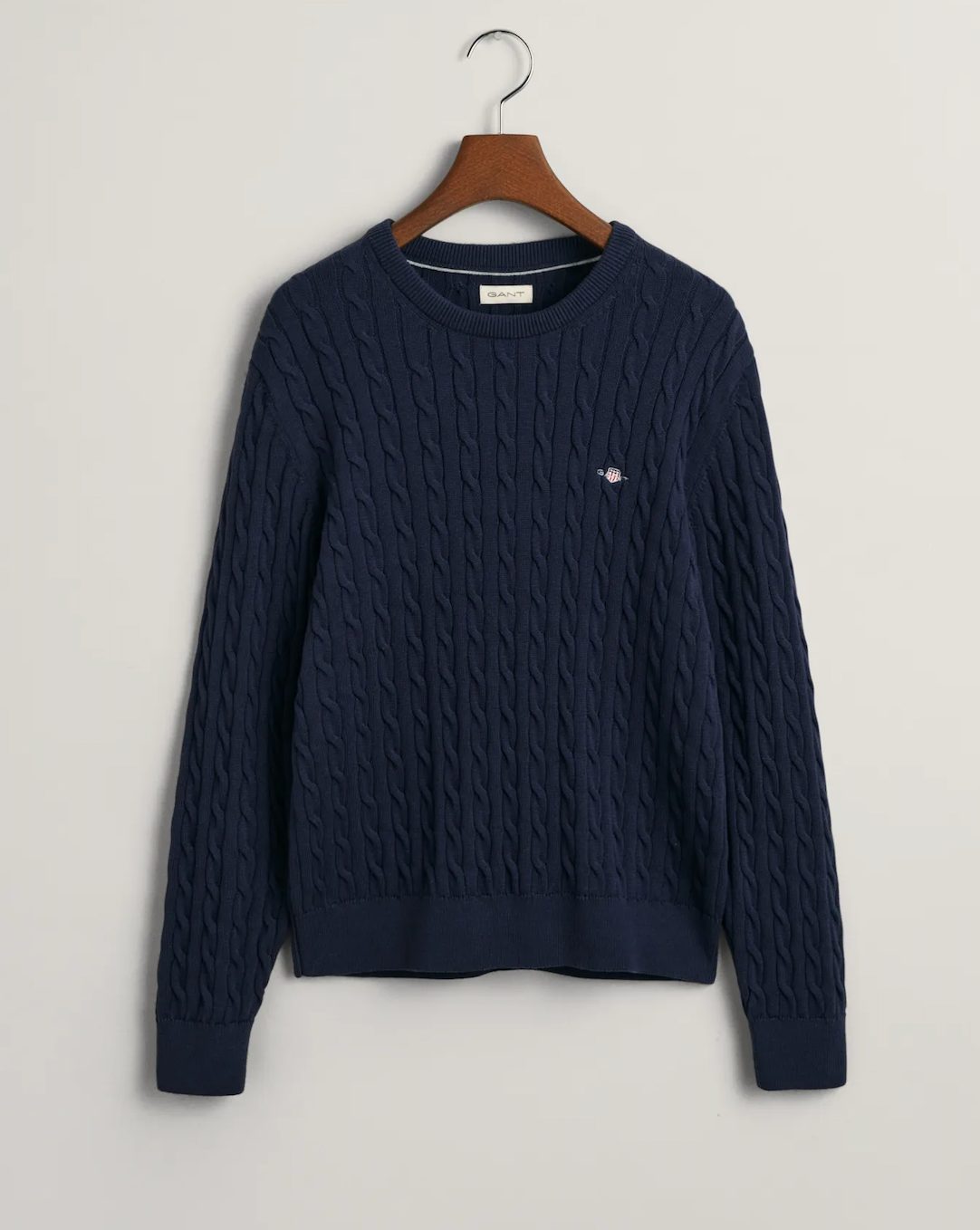 Genser Kabelstrikk Evening Blue