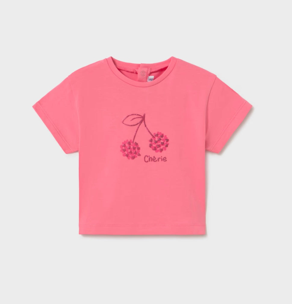 T-skjorte Cherry Geranium
