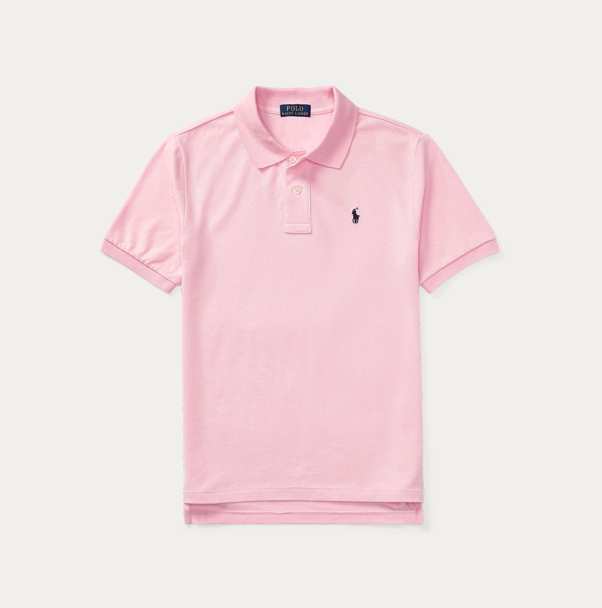 Pique Mesh Polo Carmel Pink