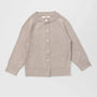 Cardigan Rib Light Lys Beige