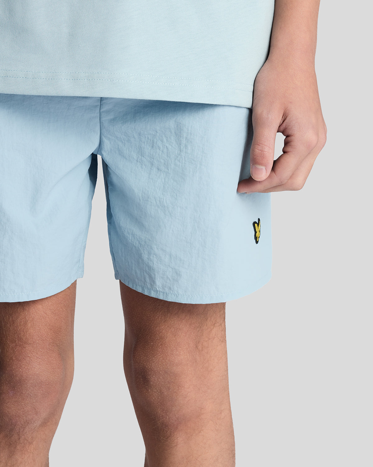 Badeshorts Plain Opdal Blue