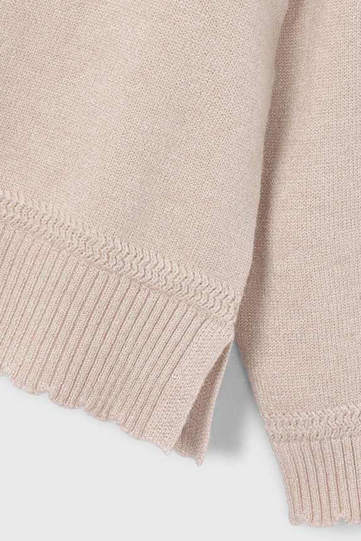 Genser Knitted Smooth Beige Vigo
