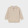 Genser Polo Knit Oat