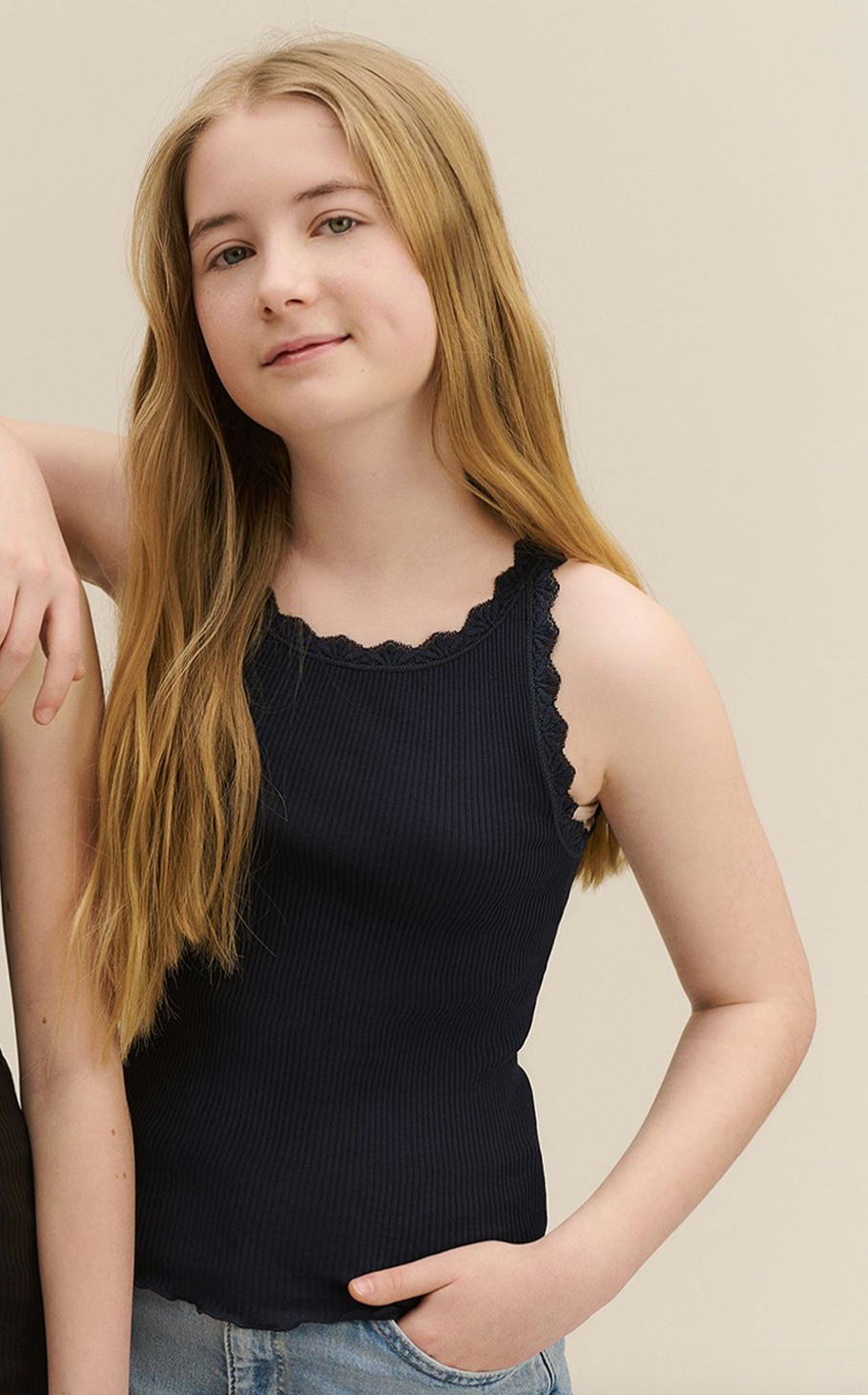 Top Balta SL Regular Lace Navy