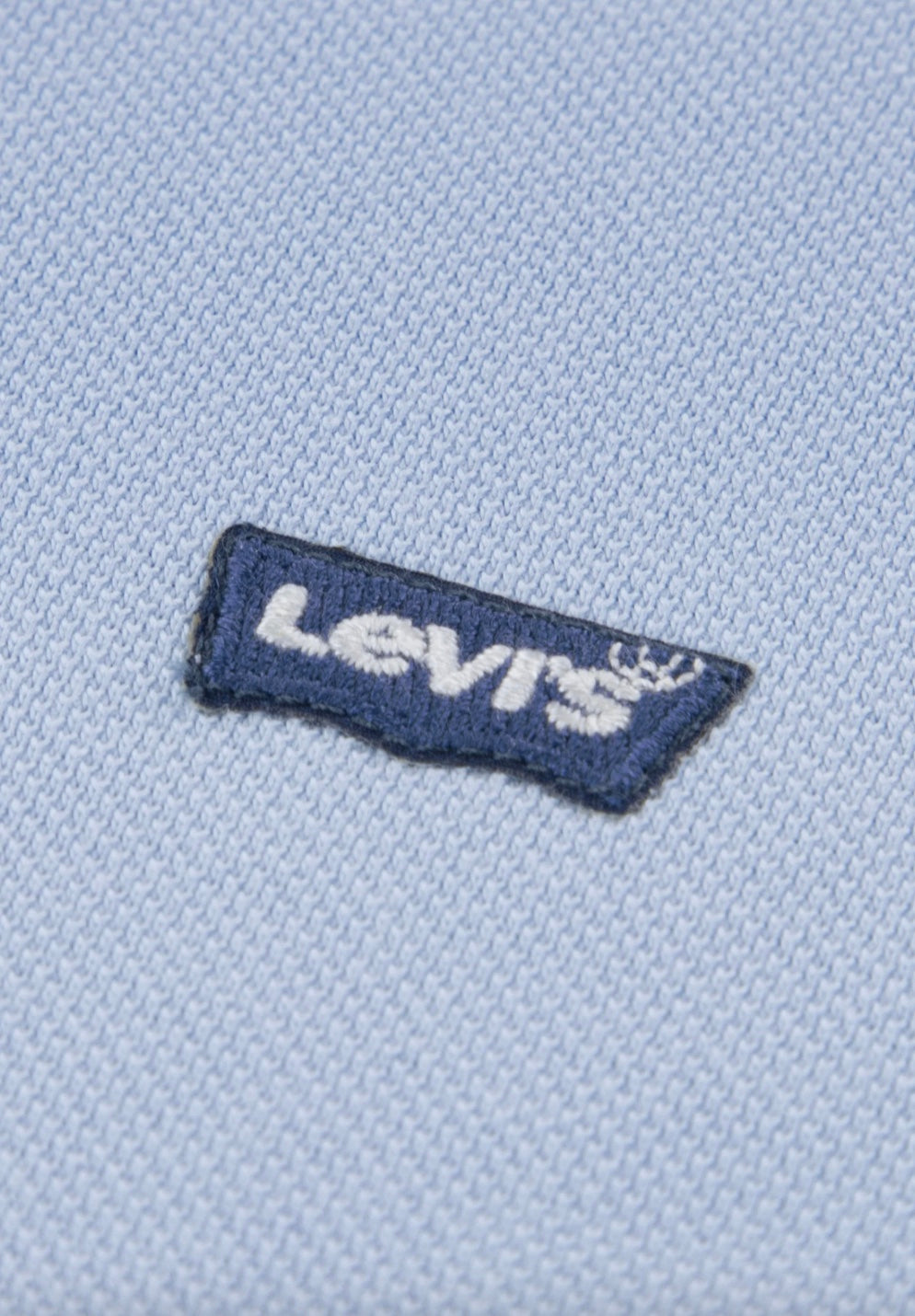 T-skjorte Back Neck Chambray Blue