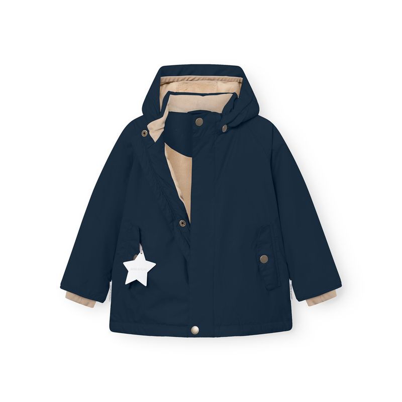 Jakke Matwally Fleece Lined Winter Outer Space