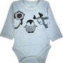 Body Baloo Animals Baby Blue