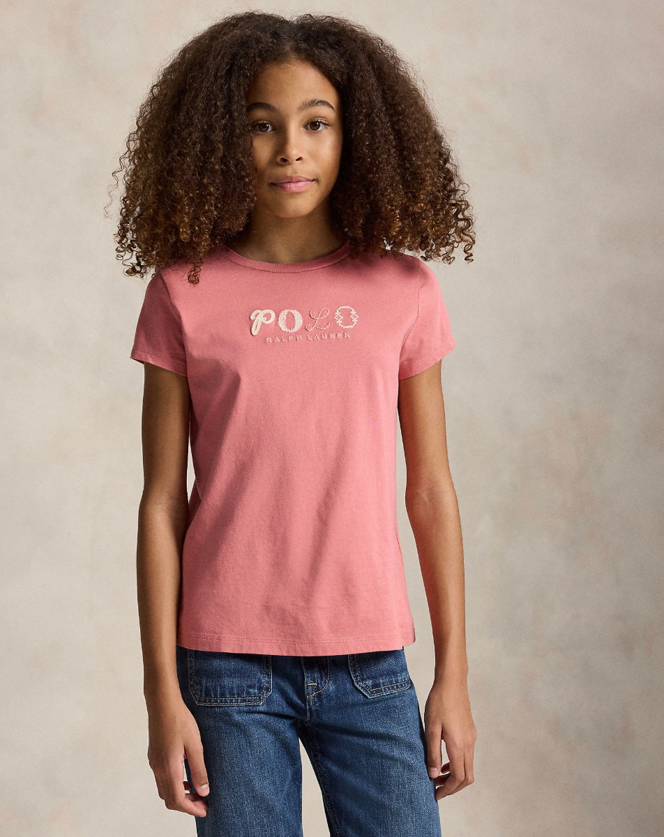 T-skjote Logo Desert Rose