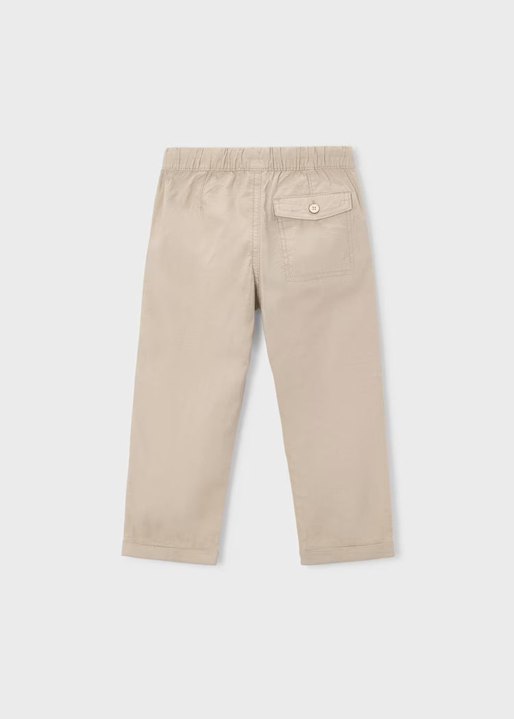 Bukse Joggers Linen Stone