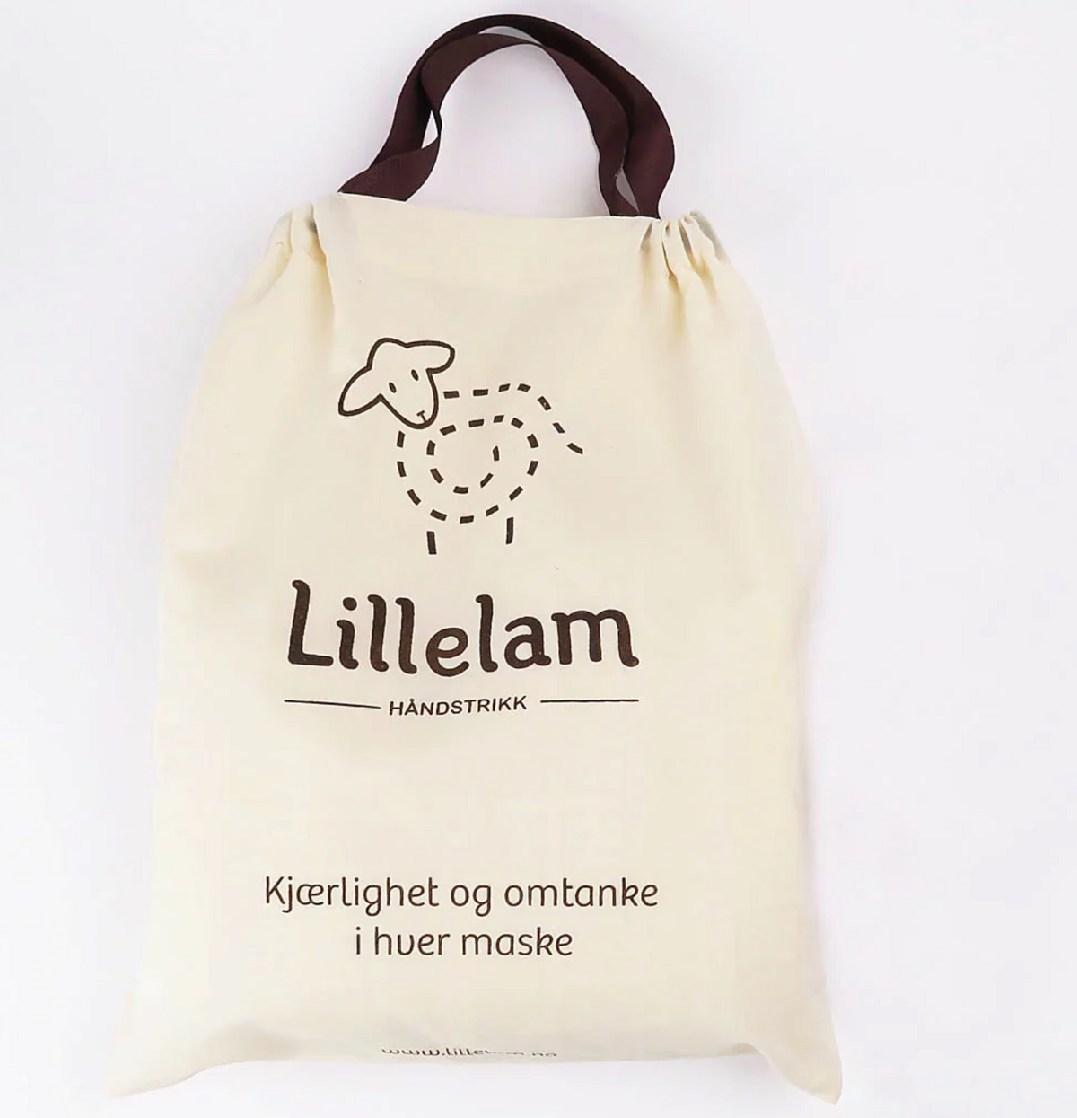 Håndstrikket Bomullsnett Hvit