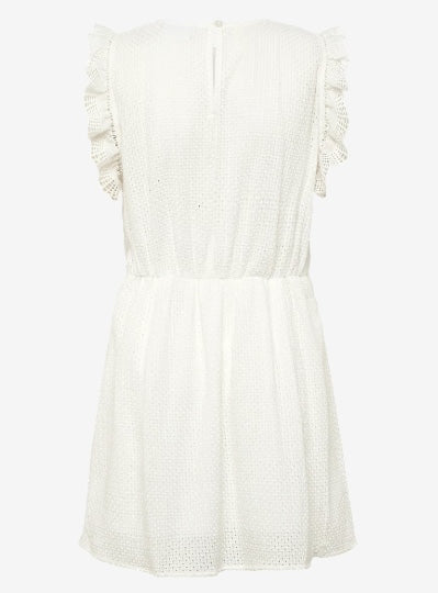Kjole Gold Lace Off White