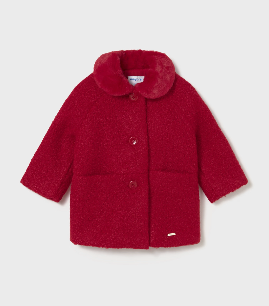 Kåpe Shearling Fluffy Red