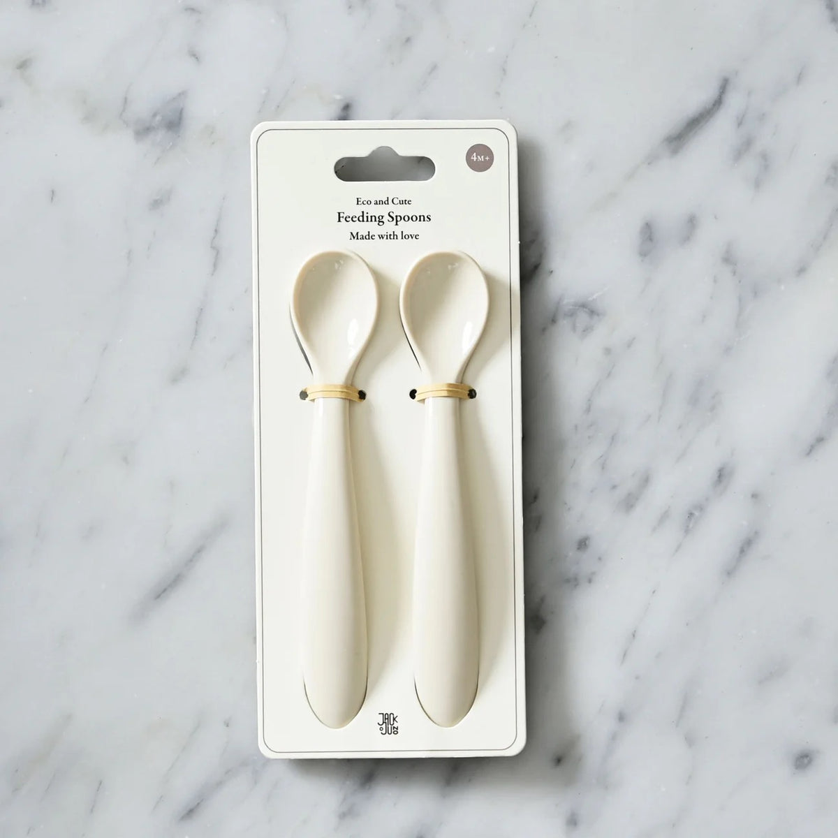 Feeding Spoons 2pk Cream