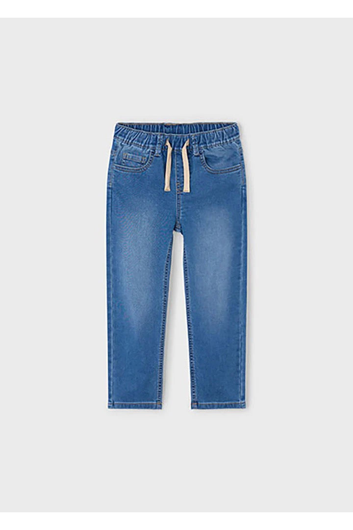 Bukse Soft Denim Joggers Medium Denim