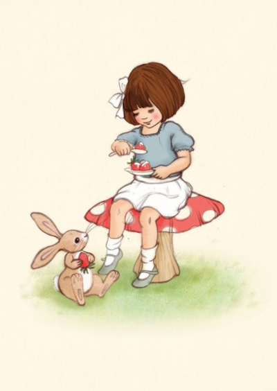 Kort Strawberries And Cream