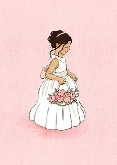 Kort Flower Girl