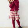 Shorts Plaid/Check Raspberry