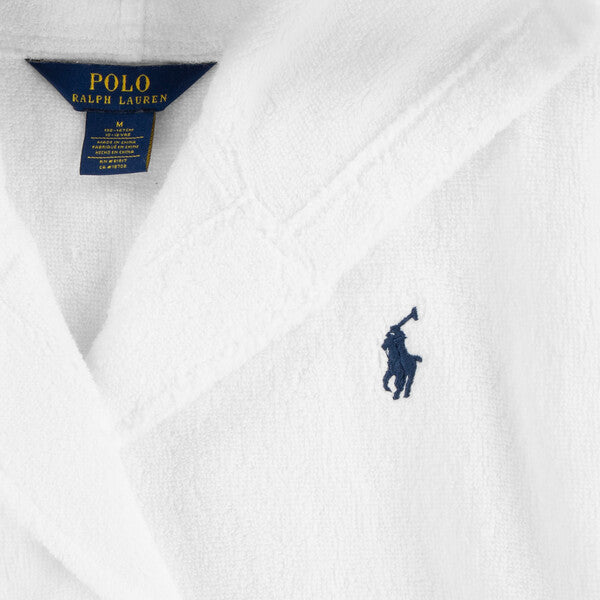Badekåpe Liten Logo White