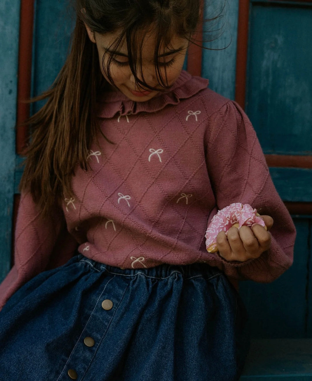 Genser Alon Bow Ash Rose