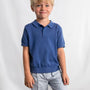 Shorts Bermuda Linen Suiting Blue Stiripes