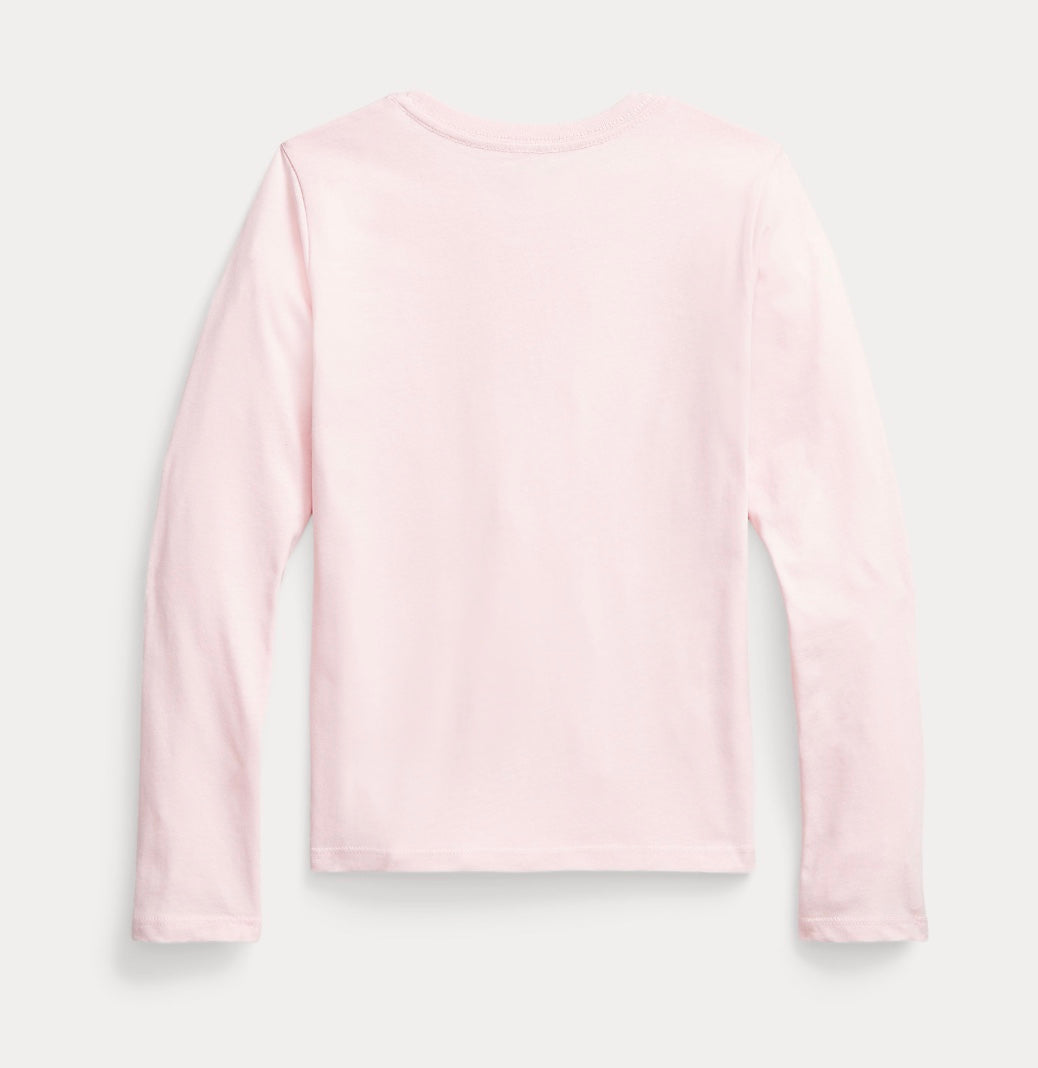 Genser Long Sleeve Hint Of Pink